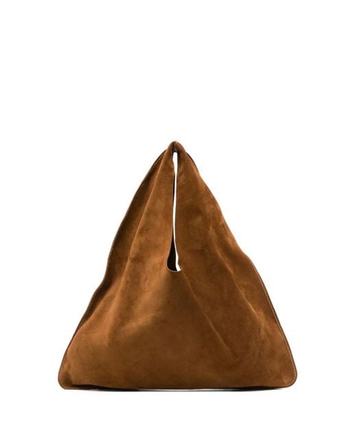 The Row Brown Small Bindle Shoulder Bag