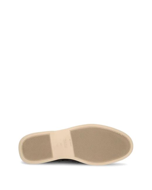 Frau White Grained Leather Loafers for men