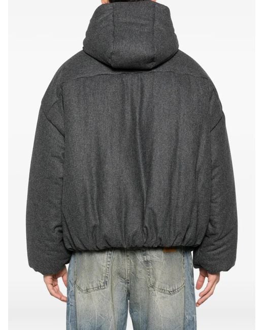 Plumífero Con Capucha LC23 de hombre de color Gray