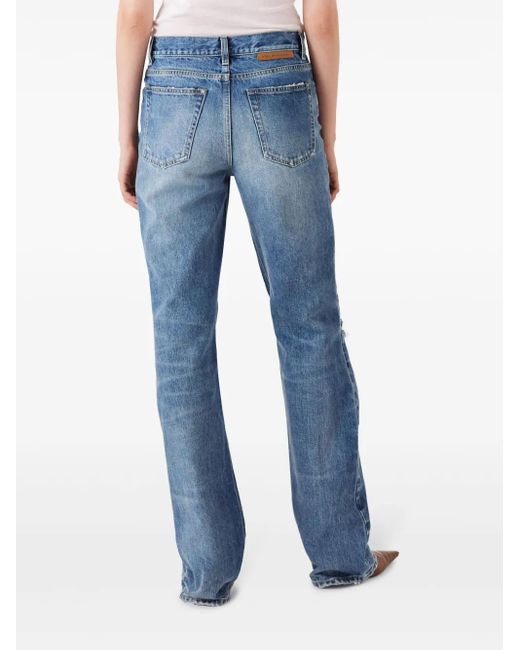 Stella McCartney Blue Flared Jeans