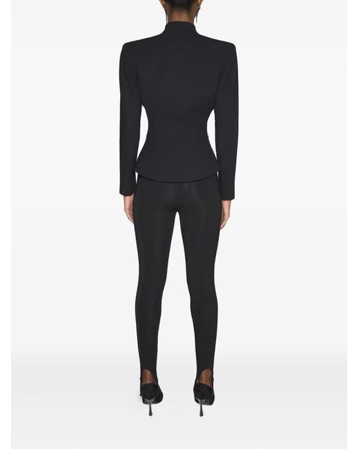 Mugler Black Fitted Jacket
