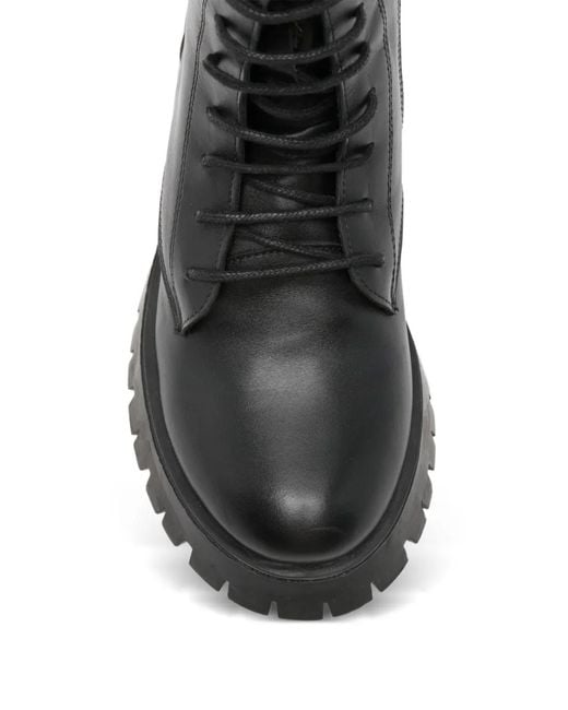 SERGIO MORETTI FIRENZE Black Bottines À Lacets