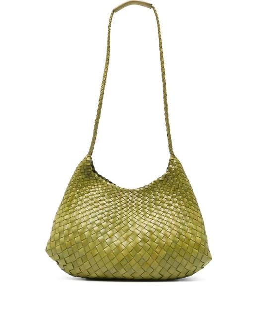 Dragon Diffusion Green Gewebte Schultertasche