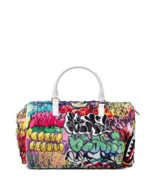 Sprayground White Le Monde des Grafittis Reisetasche