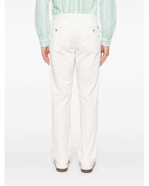 メンズ Polo Ralph Lauren ポロポニー チノパンツ White