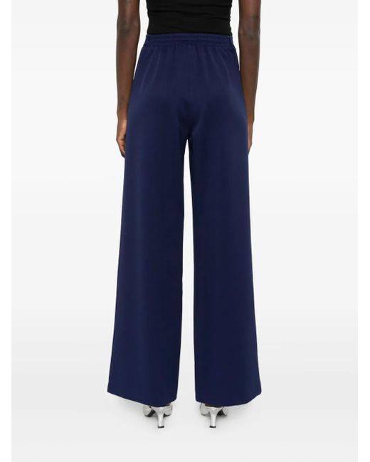 Pantalones con cinturilla elástica Patrizia Pepe de color Blue