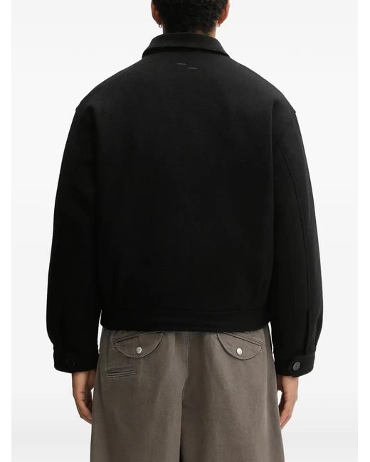 Filling Pieces Black Box Varsity Jacket for men