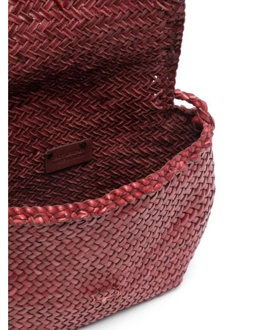Borsa A Tracolla City Mini di Dragon Diffusion in Red