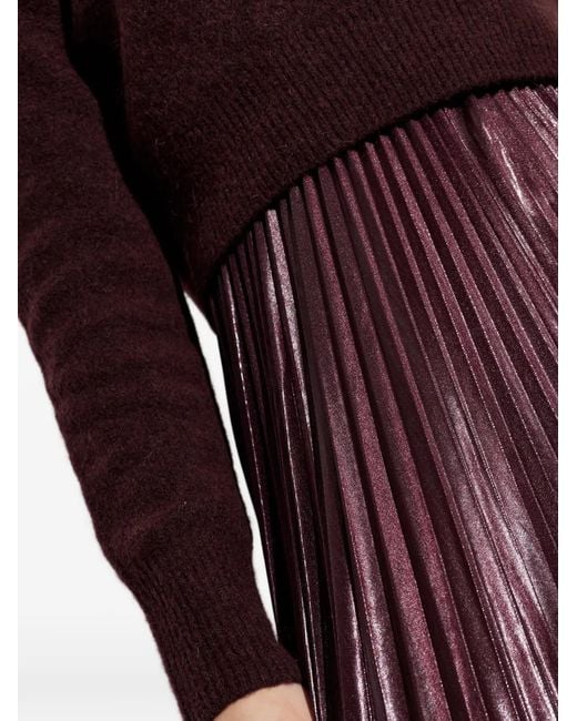 AllSaints Purple Dress 'Spark'