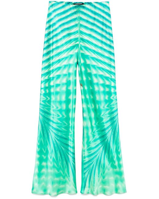 Roberto Cavalli プリント パンツ Blue