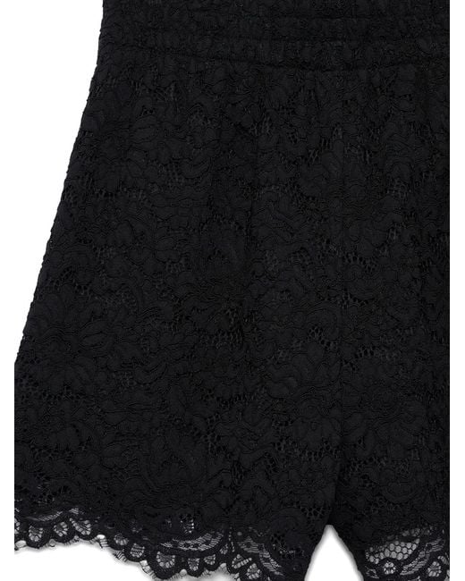 Anine Bing Black Kam Shorts