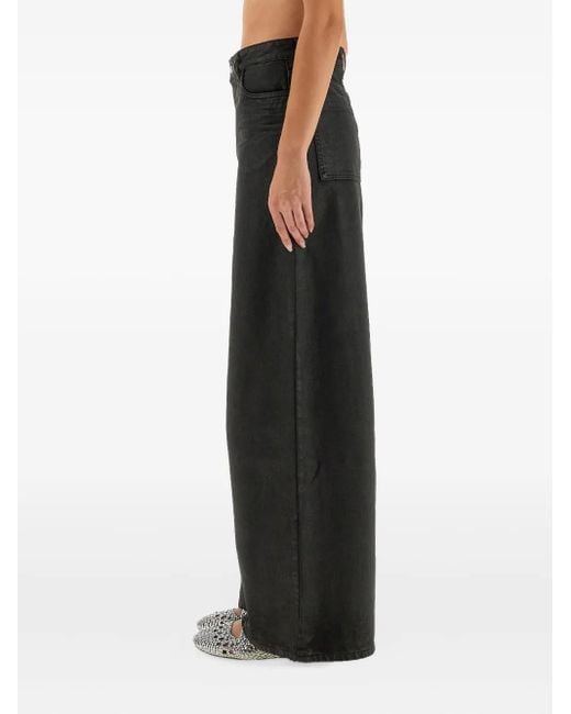 Alysi Black Pocket Jeans