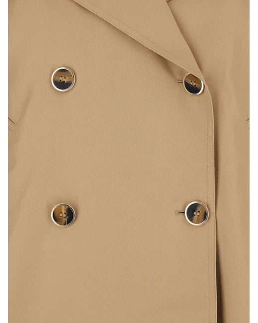 Twinset Natural Double-Breasted Jacket