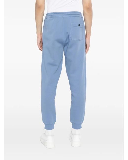 Tom Ford Blue Cotton Track Pants for men