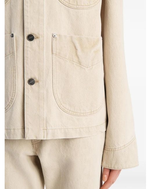 Khaite Natural Wyatt Jacket