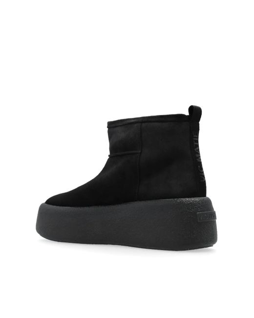 Vic Matié Black Sensory Platform Boots