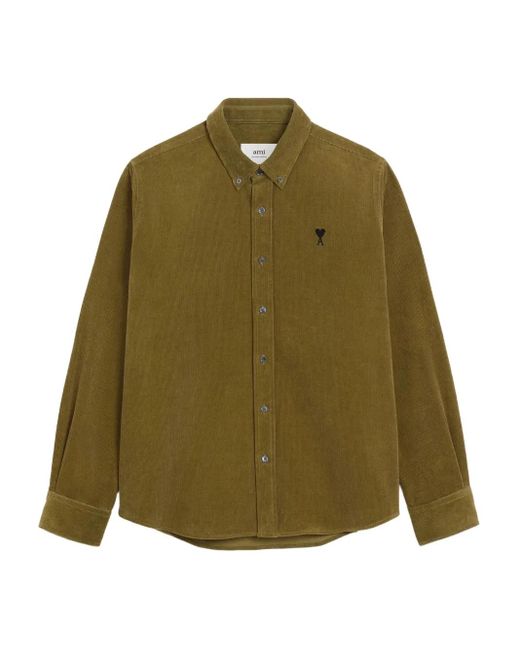 AMI Ami de Coeur Button-down-Hemd in Green für Herren