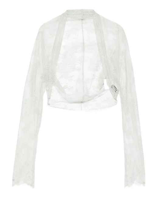 Giacca di Alberta Ferretti in White