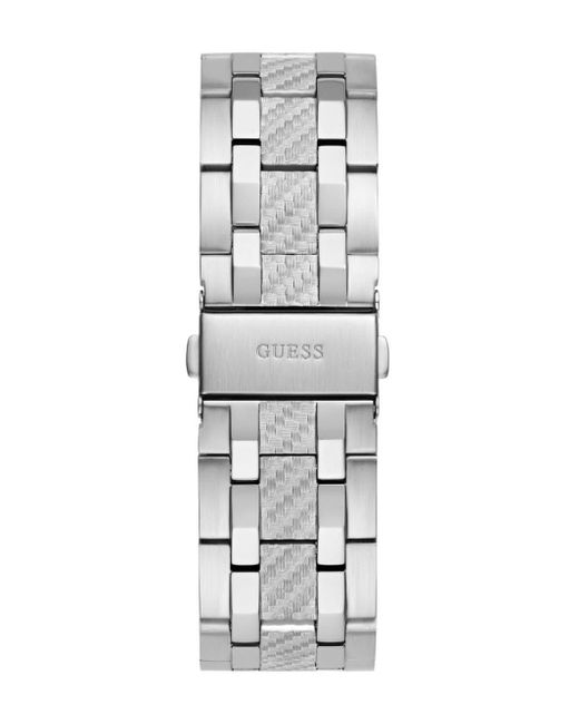 Guess USA White Stainless Steel Chronograph 44mm for men