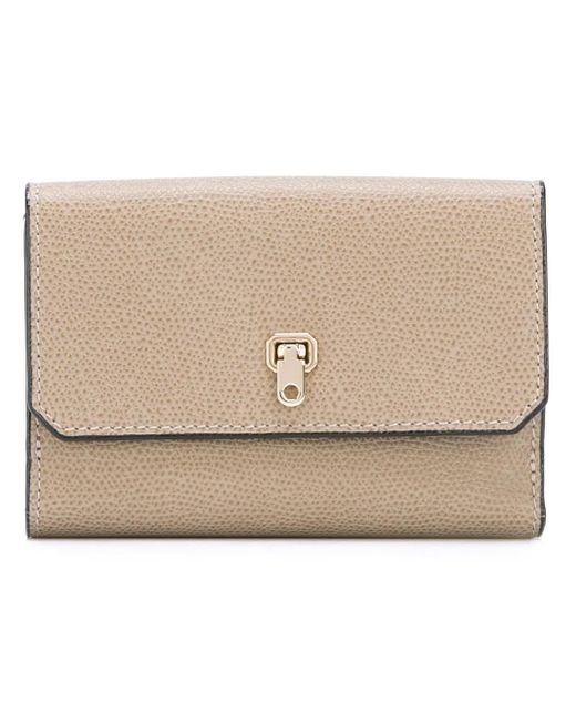 Valextra Natural Snap Wallet