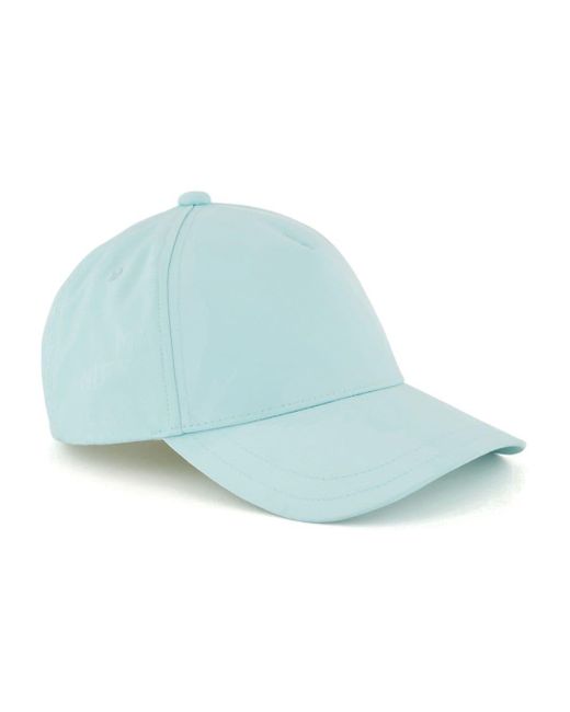 Armani Exchange Blue Curved-peak Cap for men