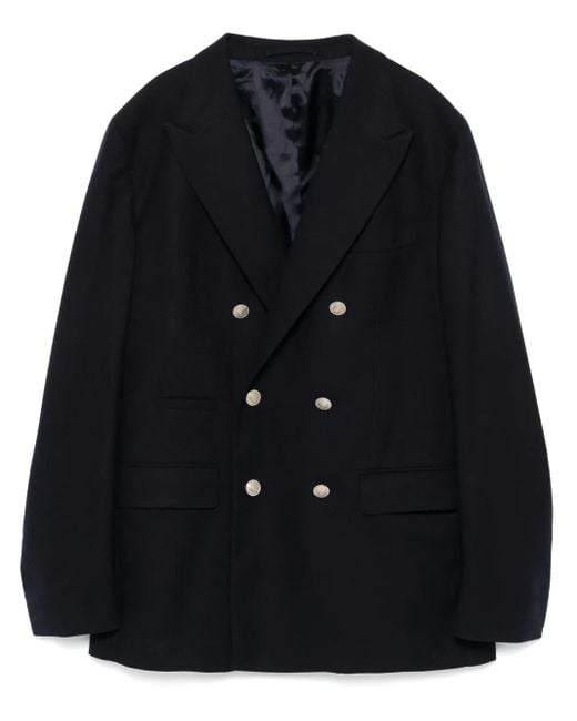 Eleventy Blue Wool Blazer for men
