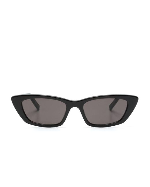Gafas de sol 277 con montura cat eye Saint Laurent de color Gray