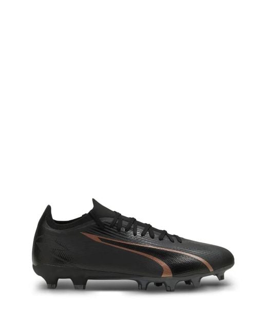 PUMA Black Match Ultra Low-Tops Football Cleats for men