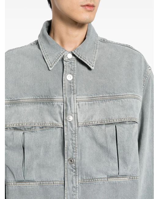 Agolde Gray Axel Shirt for men