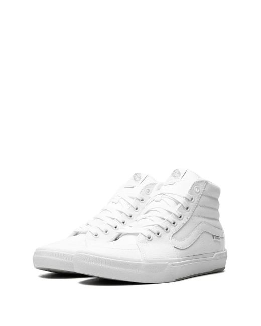 Vans White X Perris Benegas Sk8-Hi Pro Bmx Lace-Up Sneakers for men
