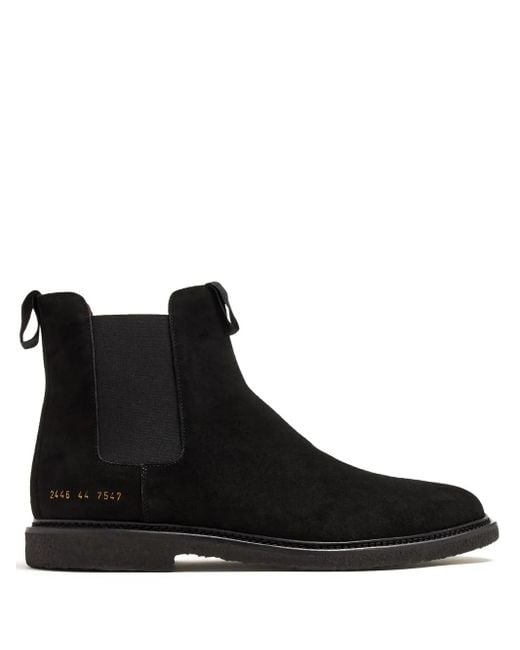 Bottines Chelsea À Détail Imprimé Common Projects pour homme en coloris Black