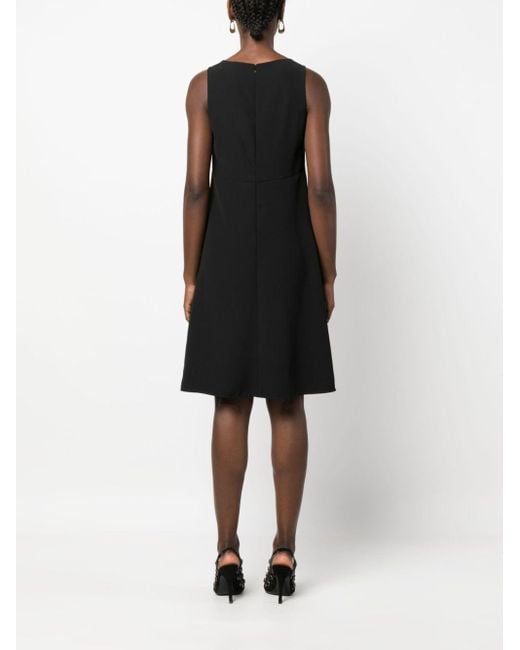 Givenchy Black Button-Detail Sleeveless Dress