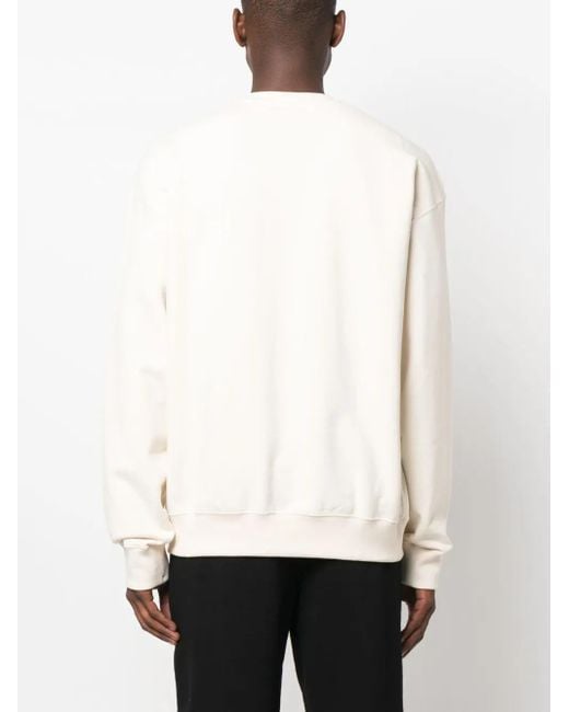 Jil Sander Sweatshirt Mit Logo-Patch in White für Herren
