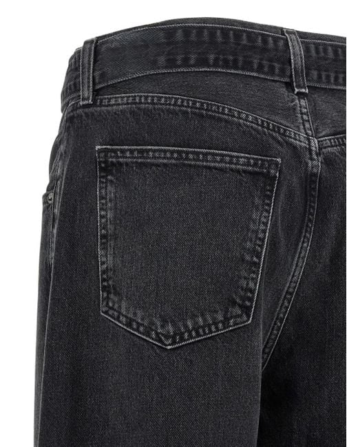 Agolde ベルテッド ジーンズ Black