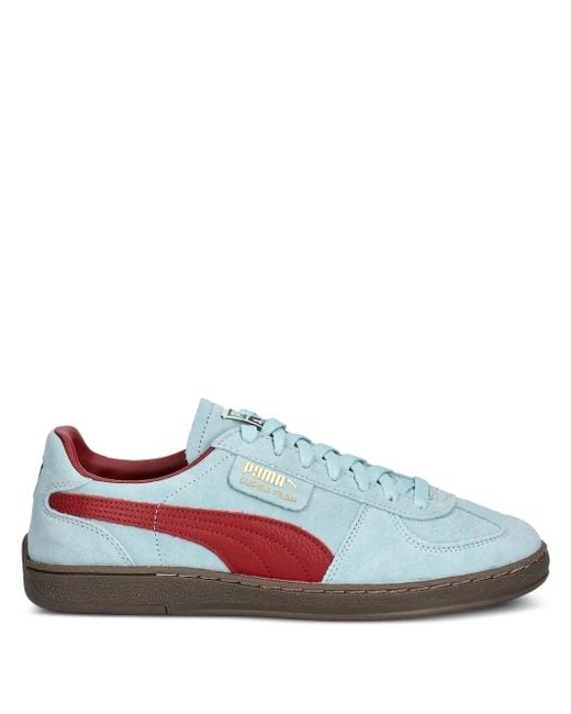 PUMA White Suede Sneakers for men