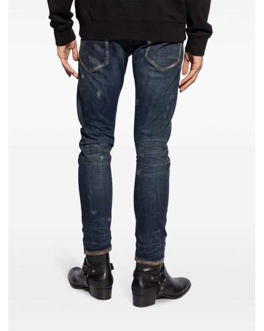 DSquared² Jeans im Distressed-Look in Blue für Herren