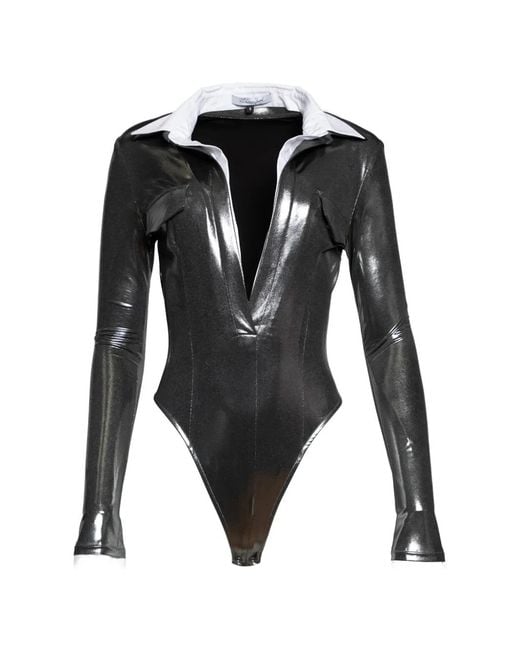 Body À Manches Longues LAQUAN SMITH en coloris Black