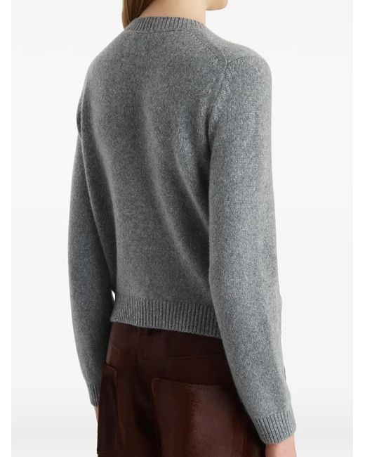 Khaite Gray Leta Sweater
