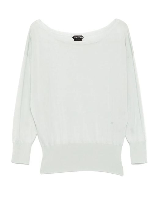 Tom Ford ニット Tシャツ White