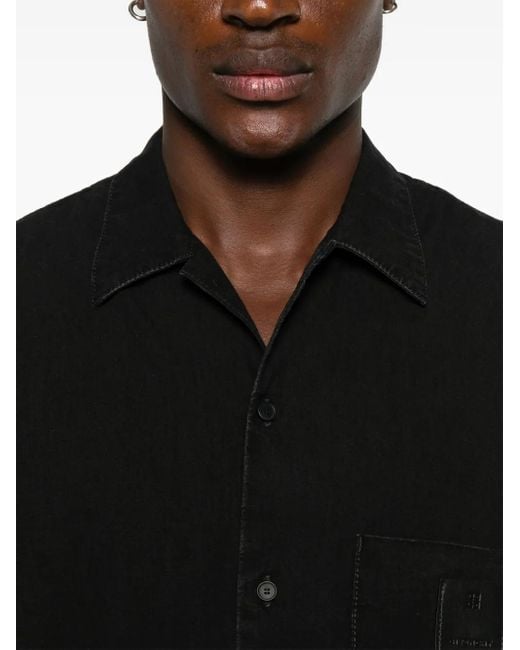 Givenchy Hemd Mit Logo-Patch in Black für Herren