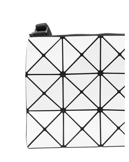 Issey Miyake White Lucent Shoulder Bag