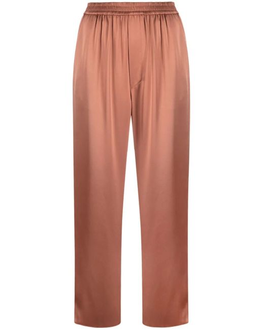 Pantalon Court À Taille Élastiquée Nanushka en coloris Multicolor