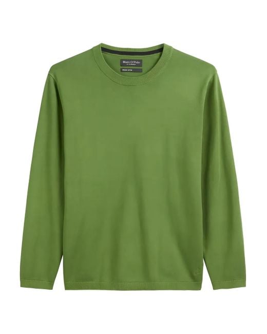 Marc O' Polo Green Crew-Neck Sweater for men