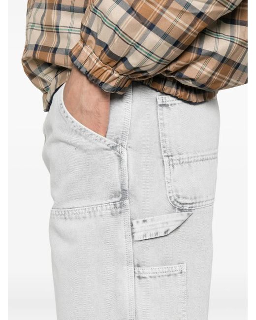 Carhartt Cargo Jeans Met Dubbele Knie in het White voor heren