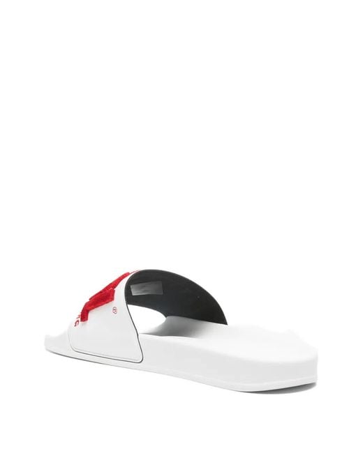 DIESEL White Sa-Mayemi Logo Slides