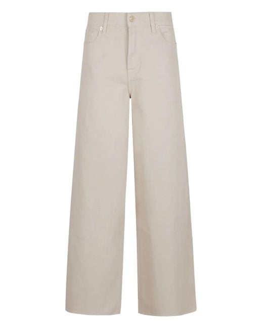 Vaqueros de algodón 7 For All Mankind de color White