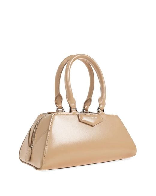 Givenchy Natural Antigona Leather Mini Tote Bag
