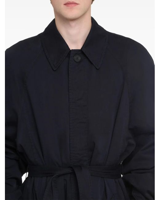 Abrigo Largo Deconstructed Balenciaga de hombre de color Blue