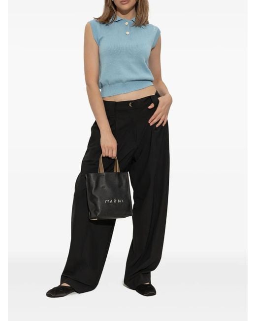 Marni Black Mules