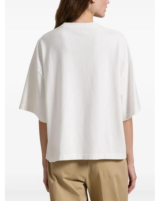 Polo Ralph Lauren Gray Logo Cotton T-Shirt